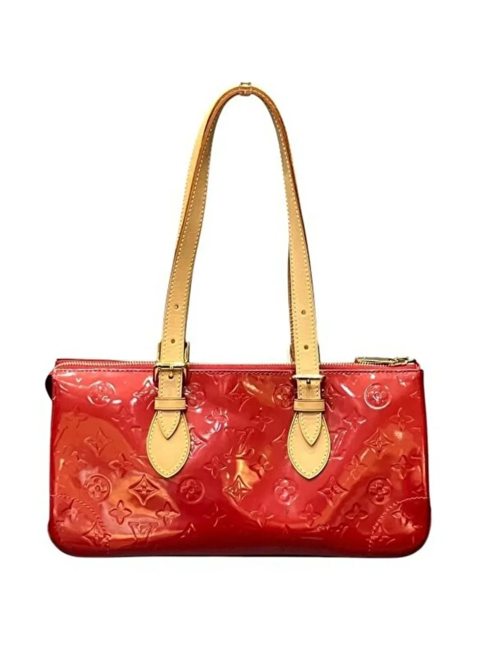 Louis Vuitton Vernis Shoulder Bag Patent Leather Rosewood Avenue